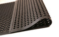 Backing image of black, natural rubber Safewalk Premium Mat