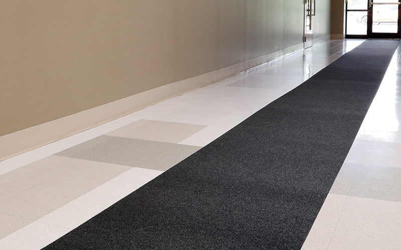Insitu product image of Charcoal SmartGrip Berber matting in entryway