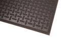 Corner product image of black Soft-n-Safe Solid Rubber Anti-Fatigue mat
