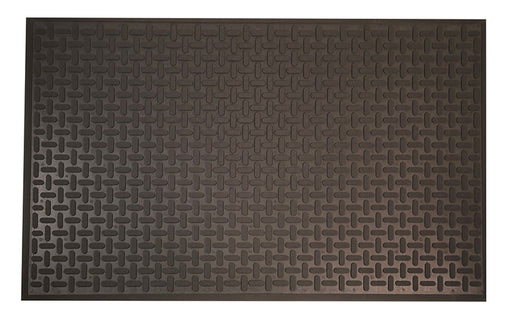 Full product image of black Soft-n-Safe Solid Rubber Anti-Fatigue mat