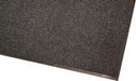 Corner product image of charcoal, polypropylene Super Brush Mat made for commercial and residential entrances