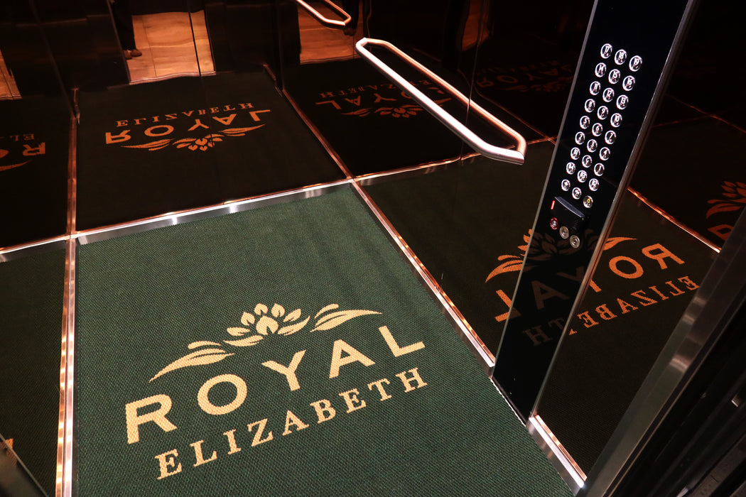 Royal Elizabeth lift mat, Superguard Inlay Camel/American Green