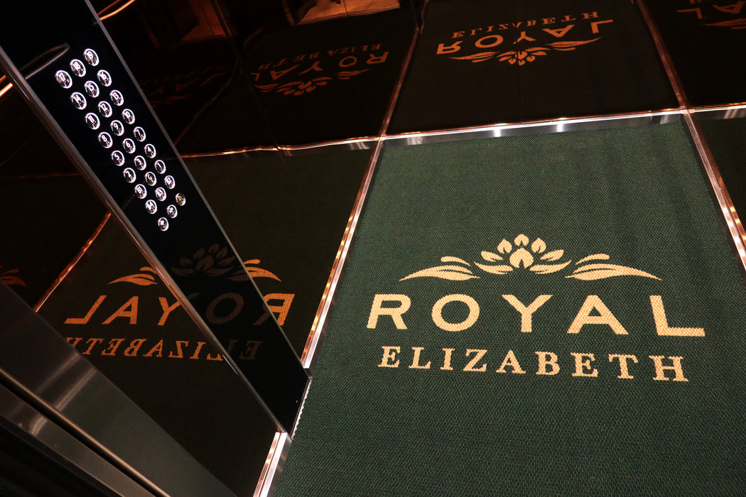Royal Elizabeth lift mat, Superguard Inlay Camel/American Green