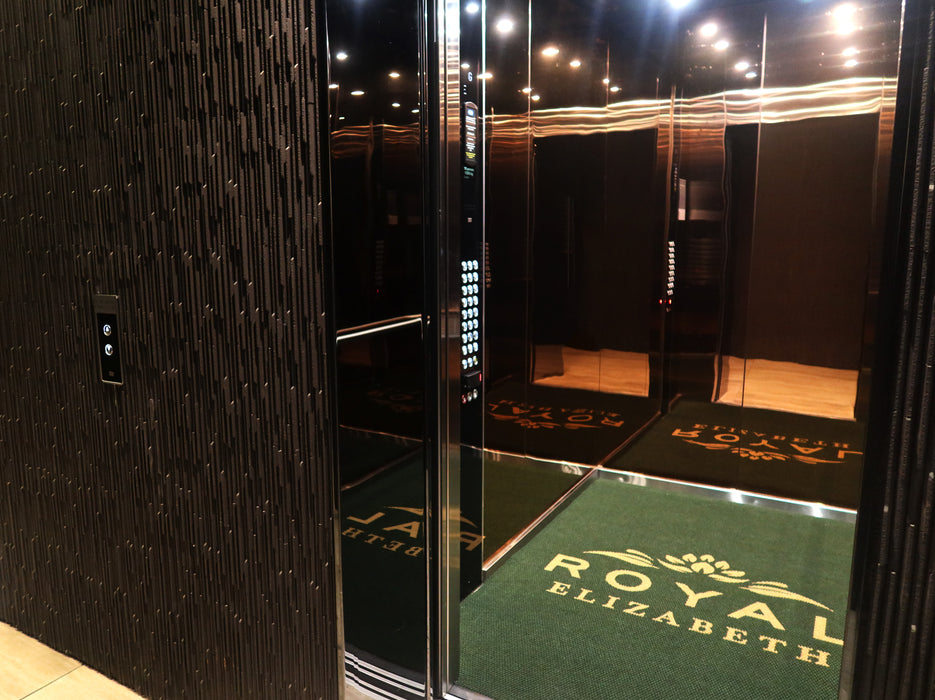 Royal Elizabeth lift mat, Superguard Inlay Camel/American Green