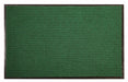 Full product image of green, polypropylene Tough Rib Mat made for commercial and residential entrances