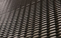 Close up product image of black, Tubular PVC Matting