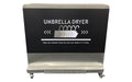Image of front of Umbrella Dryer with instruction label