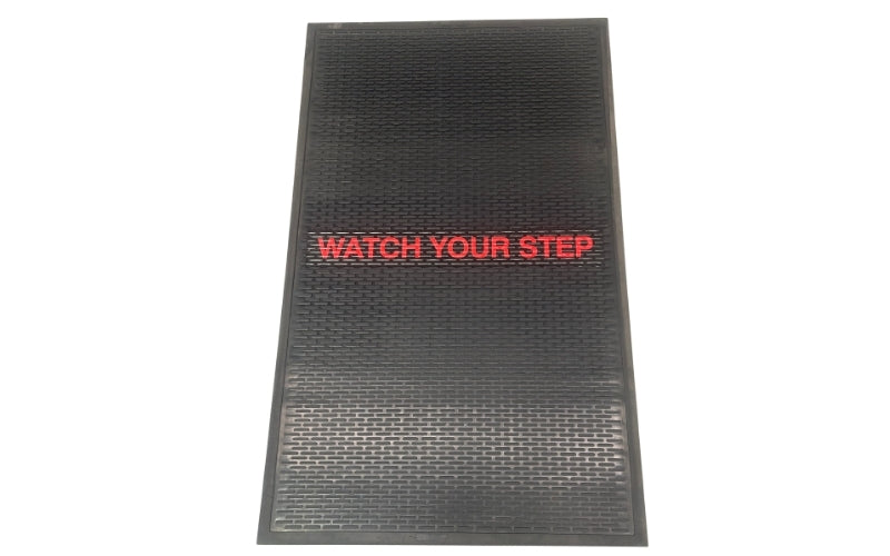 Rubber Scraper Watch Your Step