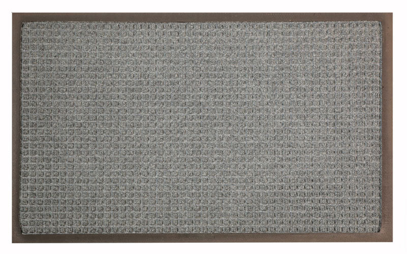 Full product image of bluestone, polypropylene Waterhog Classic Mat made for commercial and residential entrances