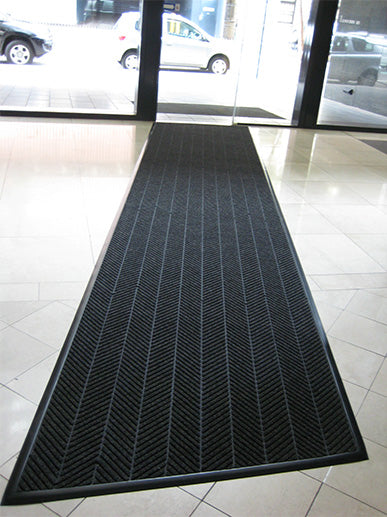 Insitu product image of charcoal Waterhog Eco Elite Entrance Mat with edging