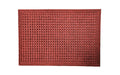 Full product image of the Red/Black TireTuff Entrance Mat.