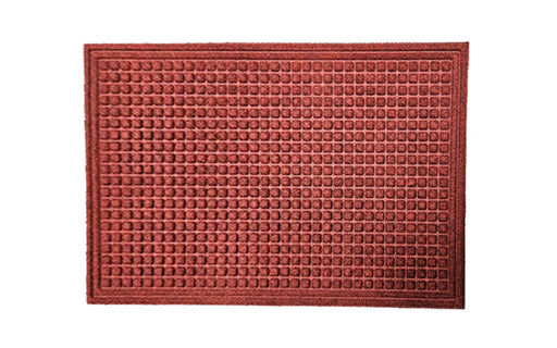 Full product image of the Red/Black TireTuff Entrance Mat.