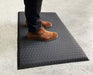 Insitu product image of black Comfort Max Mat in industrial environment