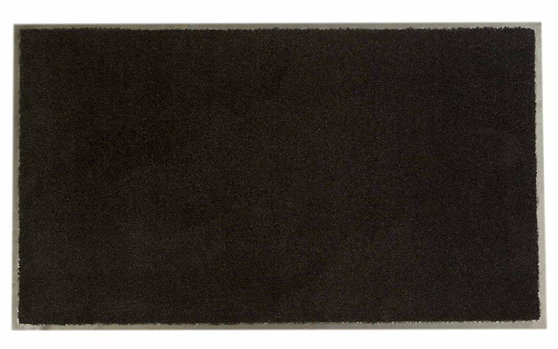 Full product image of Black Dirtstopper Entrance Mat made from PET carpet with Vinyl backing