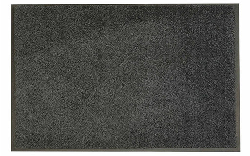 Full product image of charcoal, Entry Plush Mat made for commercial and residential entrances