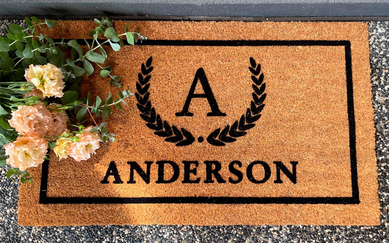 Initial Surname Doormat