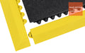 Corner product image of optional yellow ramp for 24/Seven interlocking mat
