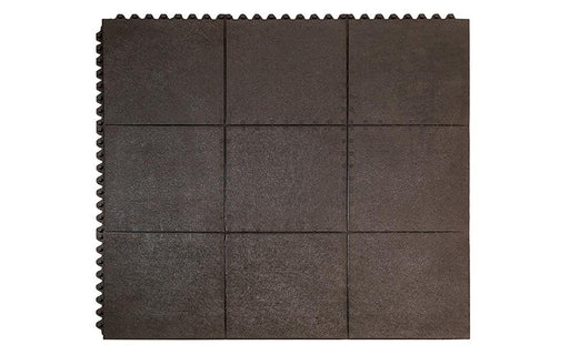 Full product image of black anti-fatigue 24/seven interlocking mat