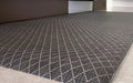 Insitu close up product image of Grey/Brown Kitchen Anti-fatigue Mat made from PVC & Textilene