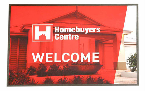 Full product image of Promotional Logo Mat made of Polyester with Nitrile Rubber backing and edging