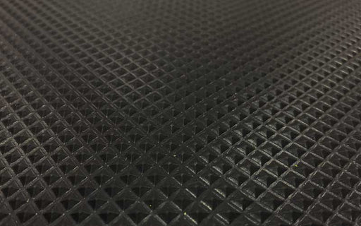 Close up product image of black Sparksafe Welding Mat