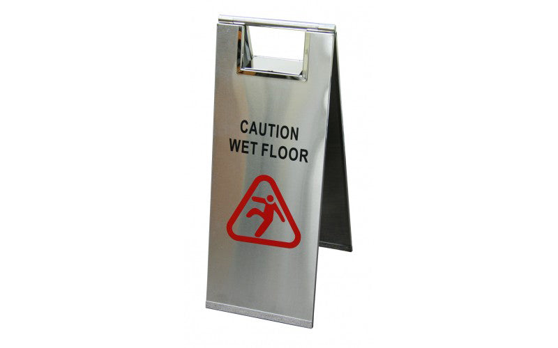 Full product image of Stainless Steel A-Frame for wet floors
