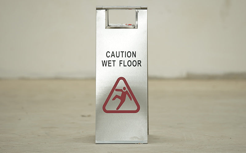 Insitu product image of Stainless Steel A-Frame for wet floors