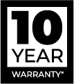 10 year material warranty